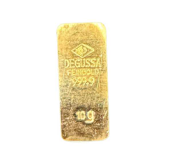 0g Goldbarren von LBMA-Herstellern wie Degussa ohne Originalverpackung bei Silber-CORNER.de.