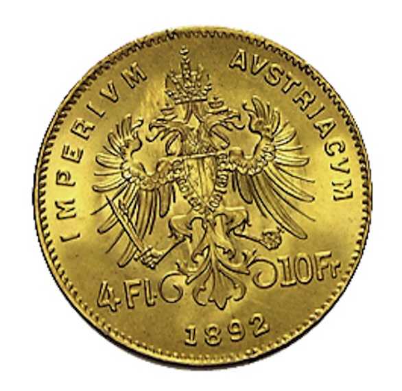 4 Florin Goldmünze Goldgulden