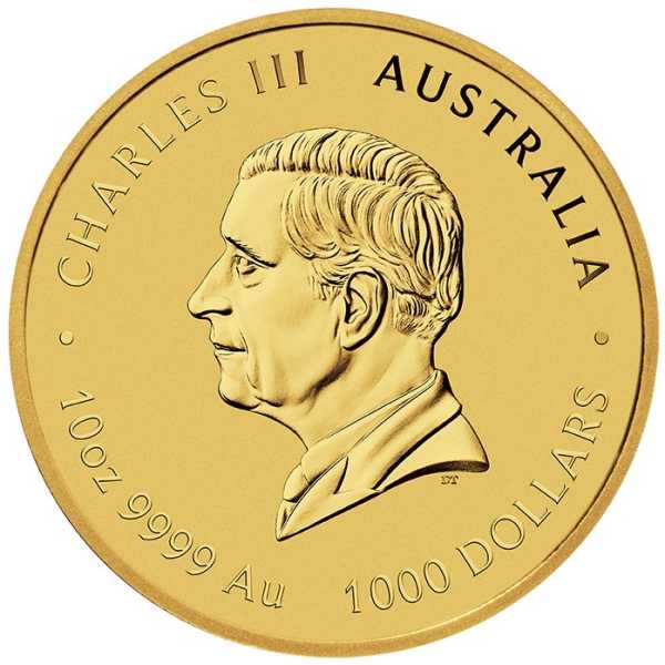 Lunar III Jahr des Pferd 1.000 Dollar Goldmünze 2026
