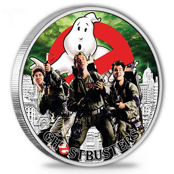 Ghostbusters - Crew - 1 Oz Silber 2017 +Box +COA*