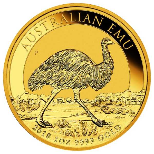 Australien EMU 1 Unze Goldmünze 2018
