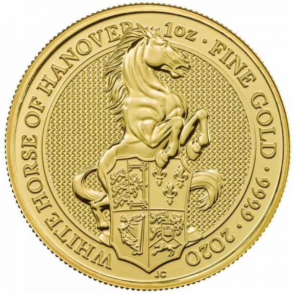 white horse of hanover 1 oz gold 2020