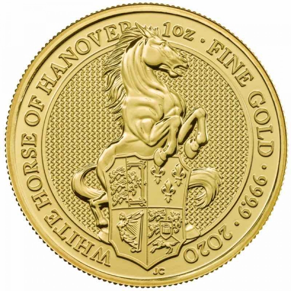 white horse of hanover 1 oz gold 2020