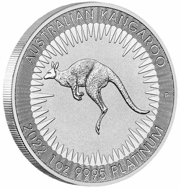 Känguru 1 Unze Platin Münze Australien
