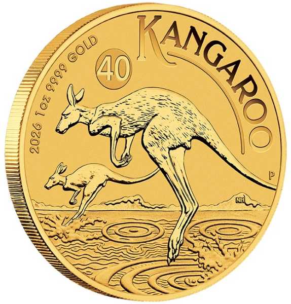 Känguru 1 Unze Goldmünze 2026 kaufen und verkaufen