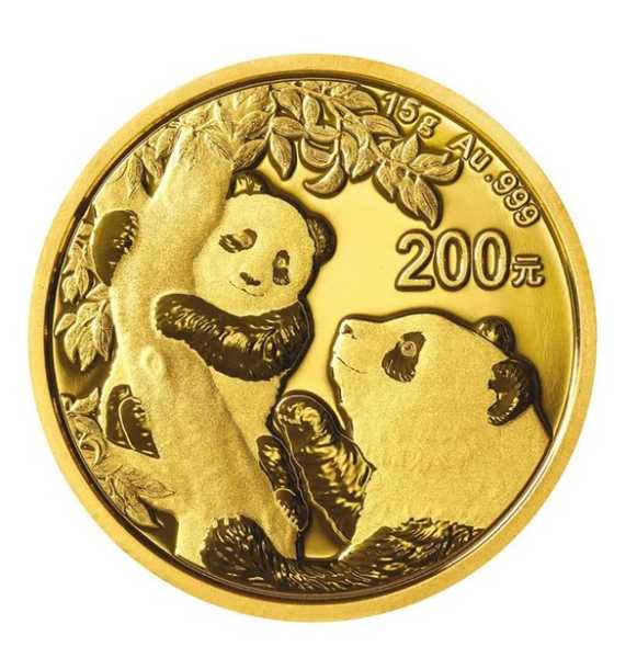 China Pana 15 Gramm Gold 2021