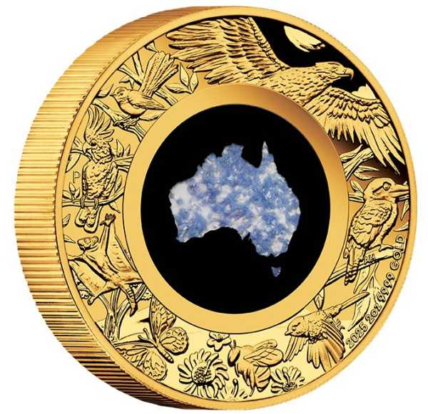 Great Southern Land Lepidolite 2 Oz Gold Proof 2026