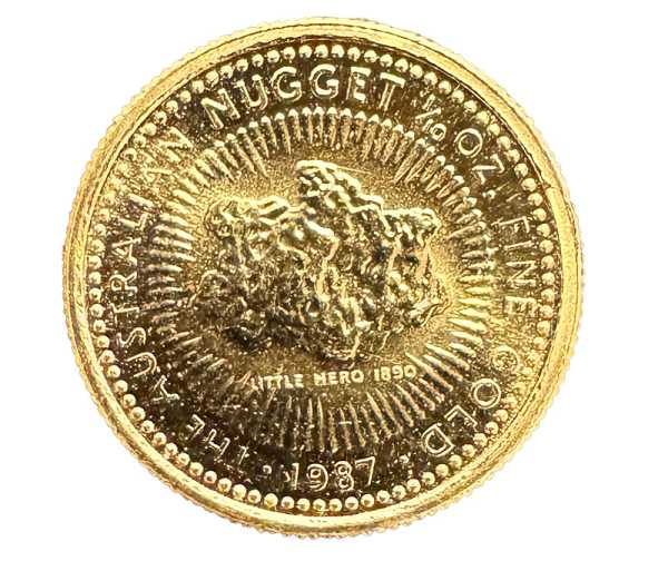Australien Nugget 1/10 Oz Gold 1997