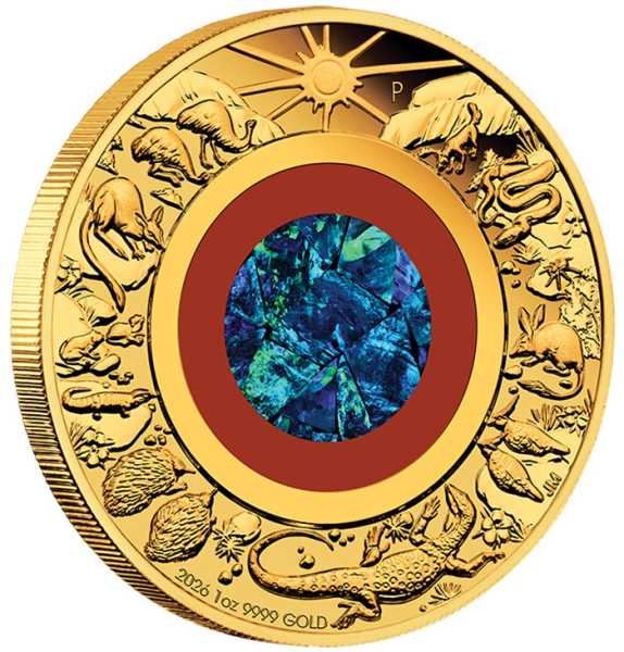 Wonders of Australia Outback 2026 Gold 1oz Revers