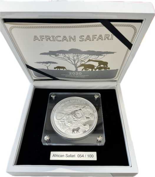 African Safari 1 KG Silber Büffel 2020
