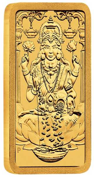 Diwali 1 Gramm Goldbarren Perth Mint 