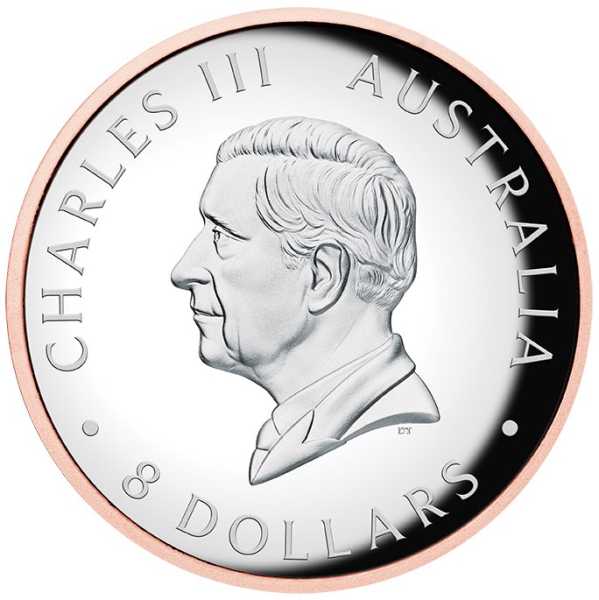 Australien Koala 8 Dollar Silber gilded 2025 kaufen und verkaufen 