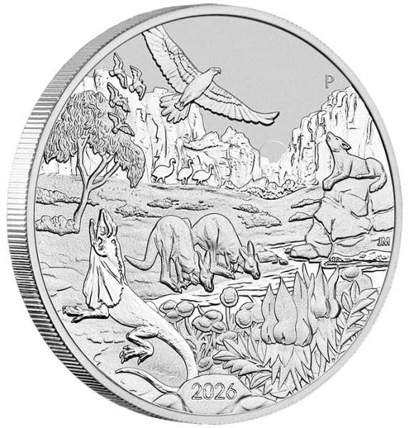 Wonders of Australia 1 Oz Silber 2026 kaufen und verkaufen