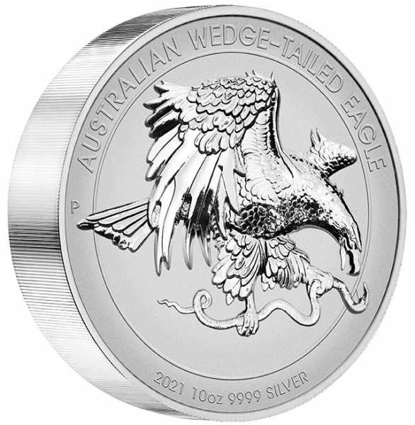 Wedge Tailed Eagle 10 Oz Silber- Reverse Proof Ultra HIgh Relief - 2021 B-WARE
