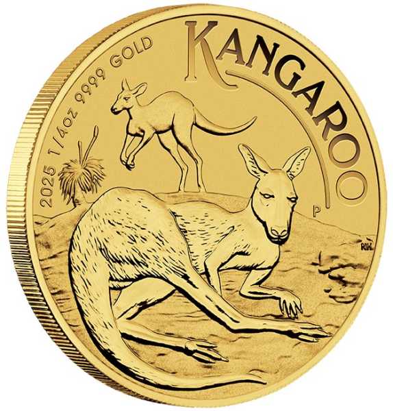 Känguru 1/2 Unze Goldmünze 2025