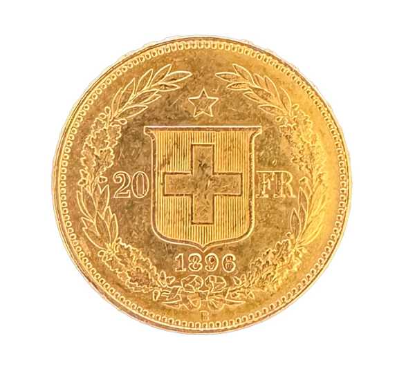 Helvetia 20 Schweizer Franken Goldmünze kaufen 