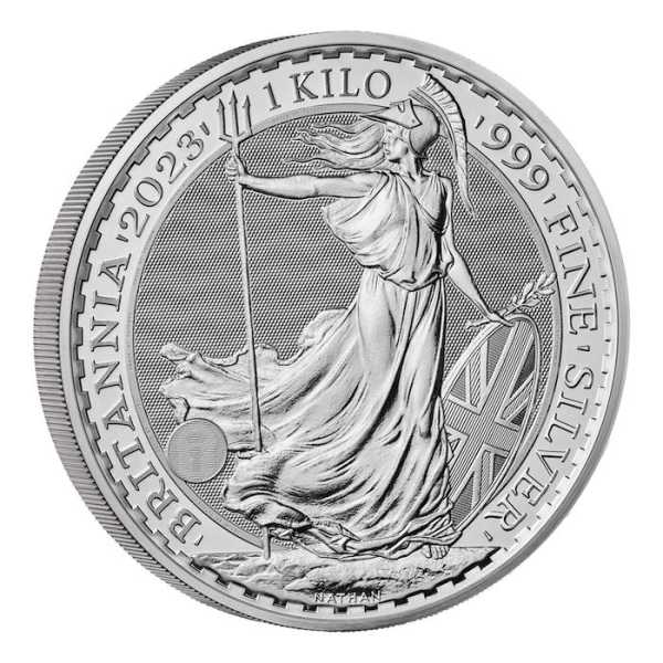 Royal Mint 1 KG Silbermünzen 2023