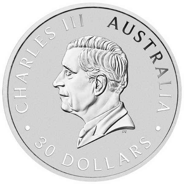 Australien Kookaburra 1 Kilogramm Silber 2026 Vorderseite (Obverse)