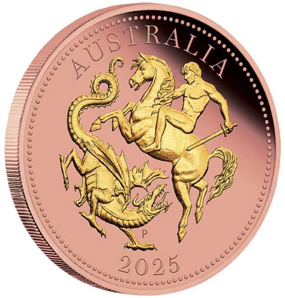 Reverse Gilded Sovereign Proof 2025
