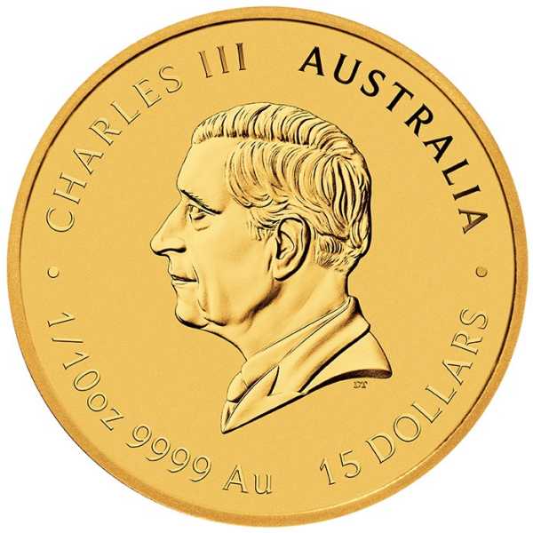 Lunar 3 Pferd 15 Dollar Goldmünze 2025