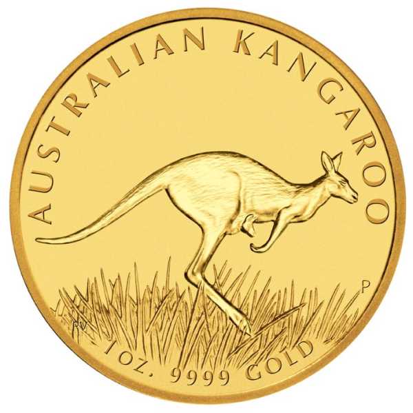 Australien Känguru Nugget 1 Unze Goldmünze 2008