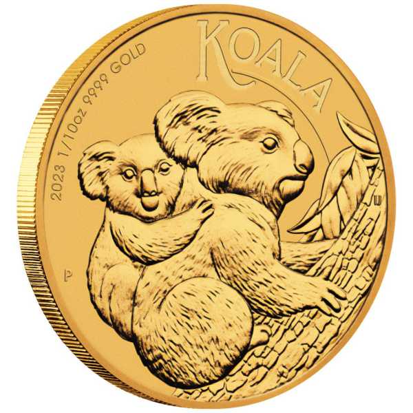 Koala 1/10 Oz Gold 2023 hier kaufen und verkaufen