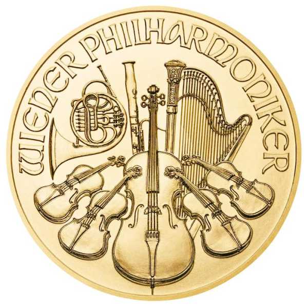 Wiener Philharmoniker Gold 1/10 Oz Gold