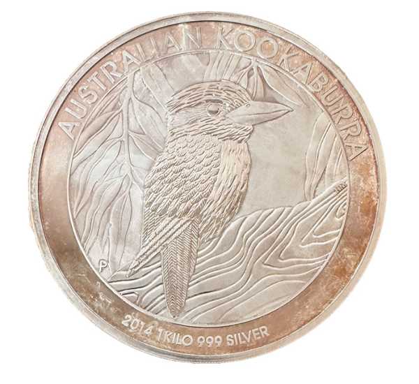 Kookaburra 1 KG Silber - B-Ware*