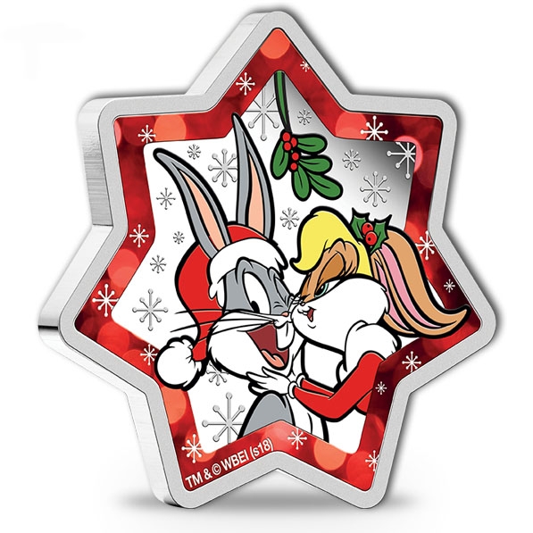 Christmas / Weihnachten - Looney Tunes 1 Unze Silber *