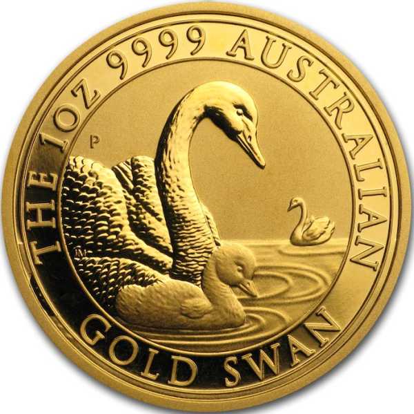 Australien Schwan 1 Unze Goldmünze 2019