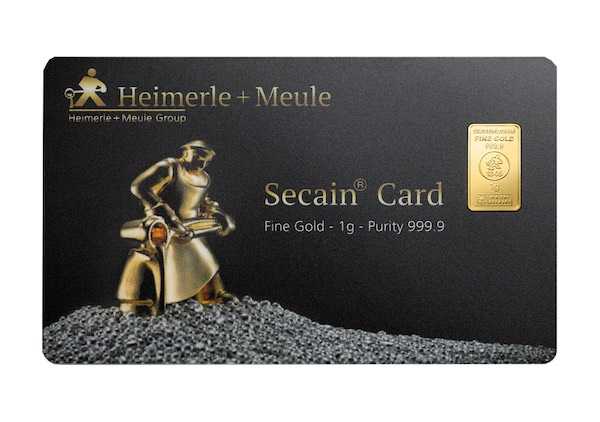 Heimerle + Meule 1 Gramm Secain Card