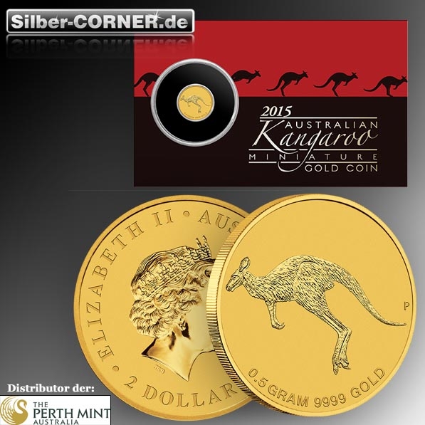 Mini Roo 2015 0,5 Gramm Gold