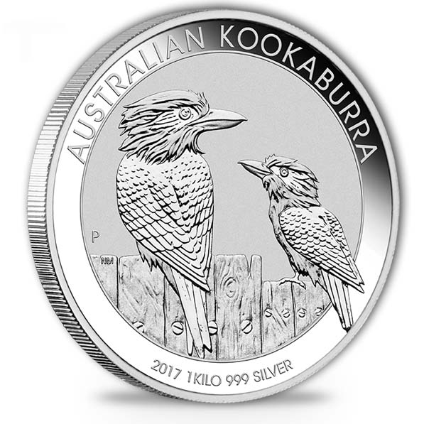 1 Kg Silber Kookaburra 2017 *