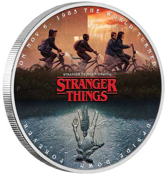 Stranger Things Upside Down 1 Oz Silber 2026