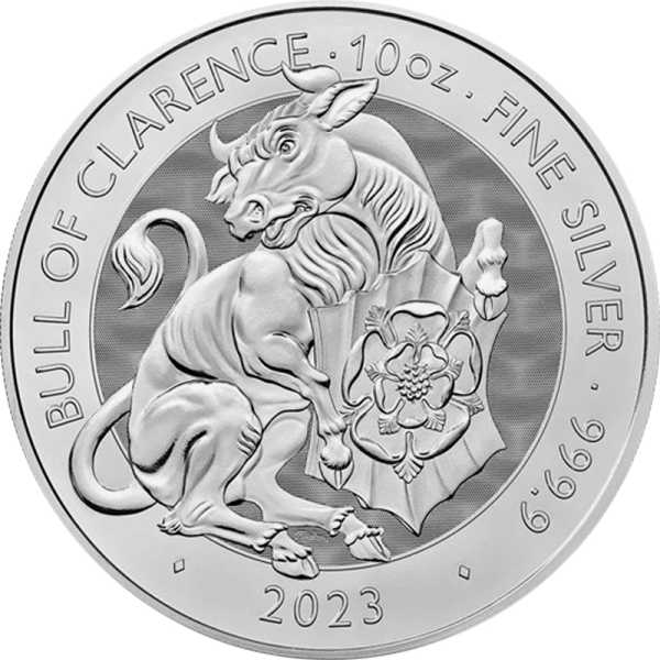 Balck Bull of Clarence 10 Unzen Silber 2023