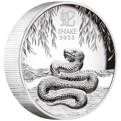Lunar 3 -Schlange - 1 Oz Silber High Relief 2025*