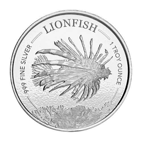 Barbados - Lionfish - 1 Unze Silber 2019*