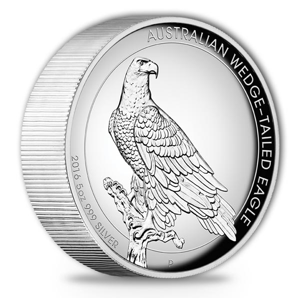 Wedge Tailed Eagle 5 Oz Silber 2016