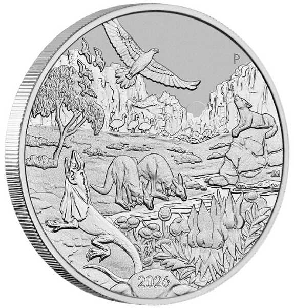 Wonders of Australia 1 Oz Platin 2026