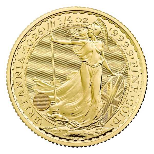 Britannia 1/4 Unze Goldmünze 2026
