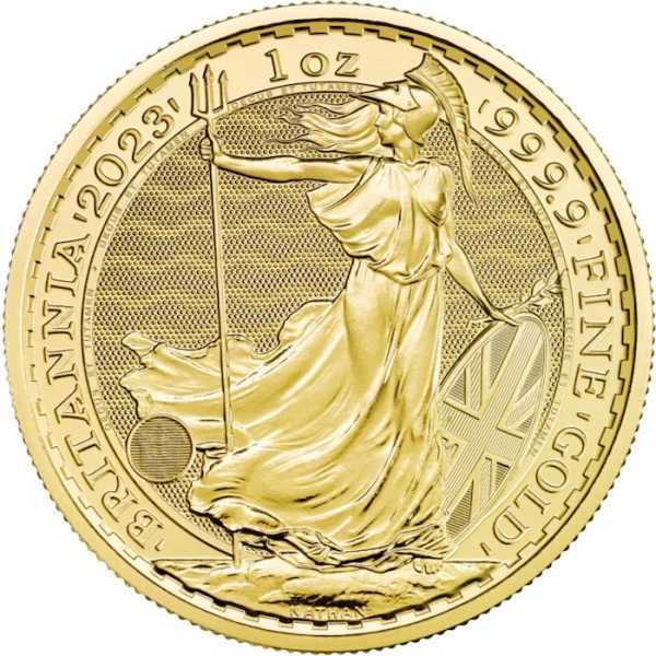Britannia 1 Oz Gold 2023 Coronation