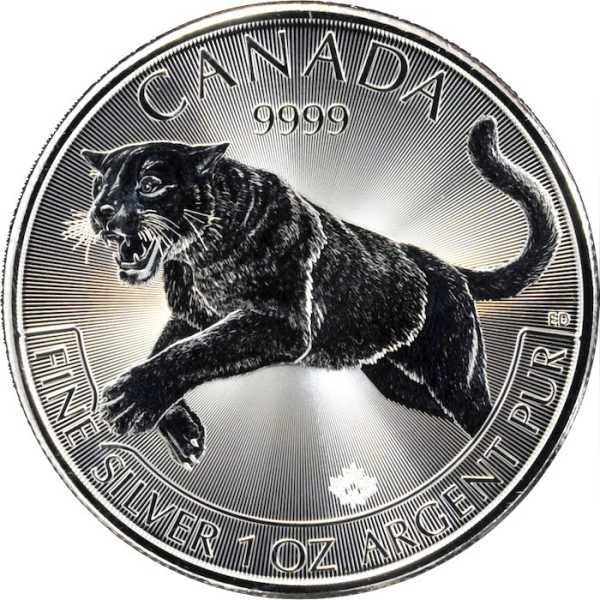 Kanada Predator Serie Puma 1 Unze Silber 2016