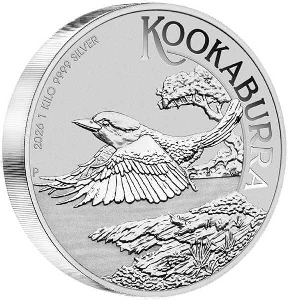 Australien Kookaburra 1 KG Silbermünze 2026 kaufen 