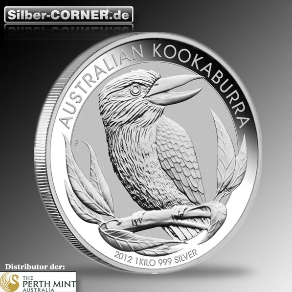 1 Oz Silber High Relief Kookaburra 2012*