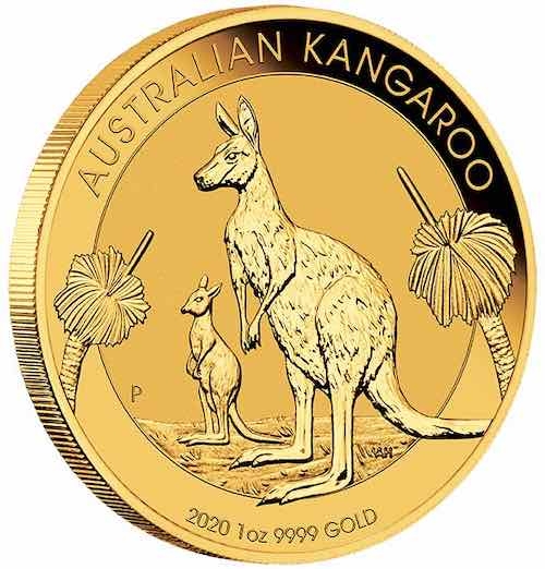 Känguru 1 Oz Goldmünze 2020 