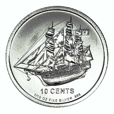Cook Island 1/10 Oz Silber verschiedene