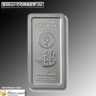 Cook Island 100 Gramm Silber