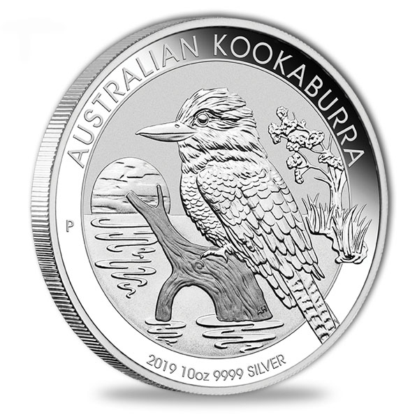 Kookaburra 10 Oz Silber 2019 *
