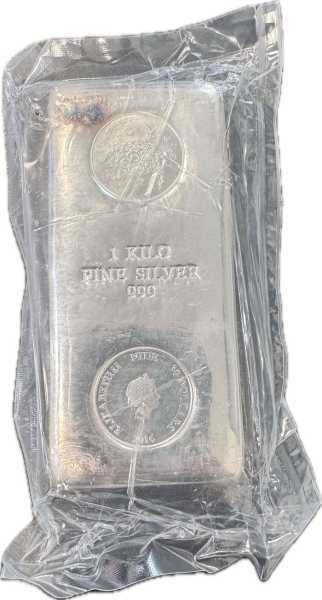Münzbarren 1 KG Silber B-Ware