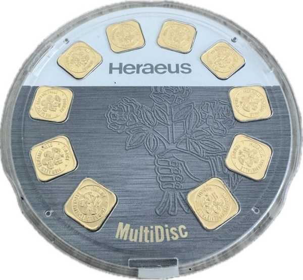Multidisc 10 x 1 Gramm Heraeus